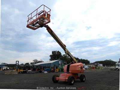 2016 JLG 400S 40' 4WD Diesel Telescopic Boom Lift Man Aerial Platform bidadoo