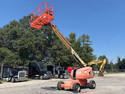 2016 JLG 400S 40' 4WD Diesel Telescopic Boom Lift Man Aerial Platform bidadoo
