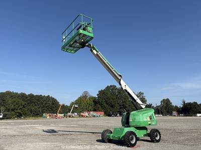 2016 JLG 400S 40' 4WD Diesel Telescopic Boom Lift Man Aerial Platform bidadoo