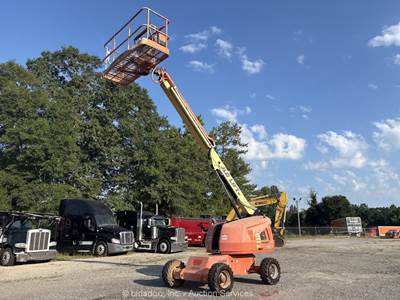 2016 JLG 400S 40' 4WD Diesel Telescopic Boom Lift Man Aerial Platform bidadoo