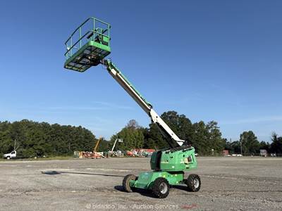 2016 JLG 400S 40' 4WD Diesel Telescopic Boom Lift Man Aerial Platform bidadoo