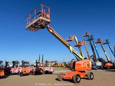2017 JLG 400S 40' 4WD Diesel Telescopic Boom Lift Man Aerial Platform bidadoo