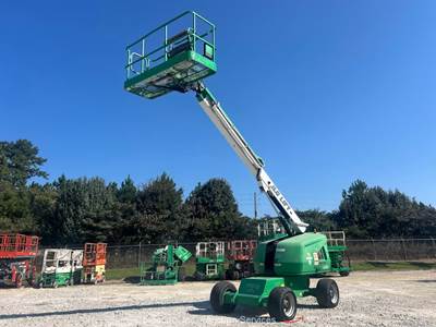 2018 JLG 400S 40' 4WD Diesel Telescopic Boom Lift Platform SkyPower Gen bidadoo