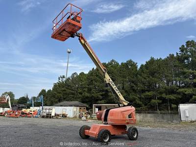 2017 JLG 400S 40' 4WD Diesel Telescopic Boom Lift Man Aerial Platform bidadoo