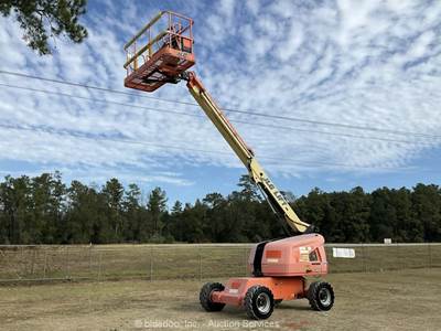 2017 JLG 400S 40' 4WD Diesel Telescopic Boom Lift Man Aerial Platform bidadoo