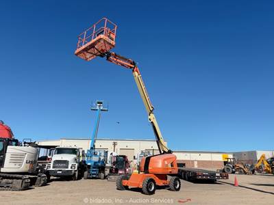 2018 JLG 460SJ 46' 4WD Diesel Telescopic Boom Lift Man Aerial Platform bidadoo