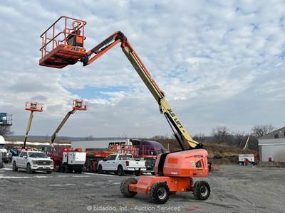 2015 JLG 460SJ 46' 4WD Diesel Telescopic Boom Lift Man Aerial Platform bidadoo
