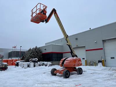 2012 JLG 460SJ 46' 4WD Diesel Telescopic Boom Lift Man Aerial Platform bidadoo