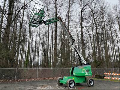 2017 JLG 460SJ 46' 4WD Telescopic Boom Lift Jib Man Aerial Platform bidadoo