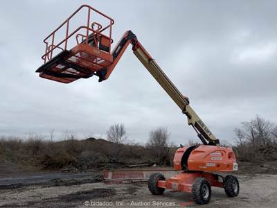 2013 JLG 460SJ 46' 4WD Diesel Telescopic Boom Lift Man Aerial Platform bidadoo