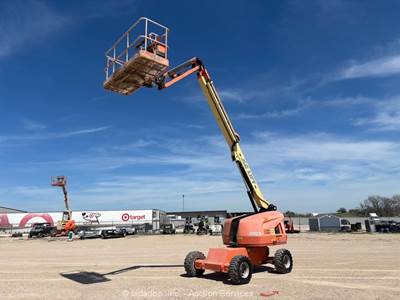 2017 JLG 460SJ 46’ 4WD Diesel Telescopic Boom Lift Man Aerial Platform bidadoo