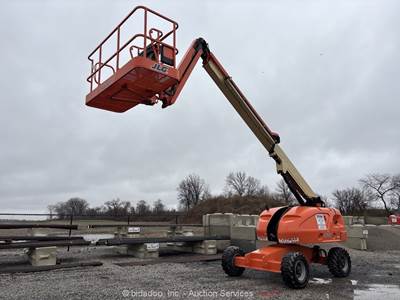 2006 JLG 460SJ 46' 4WD Diesel Telescopic Boom Lift Man Aerial Platform bidadoo