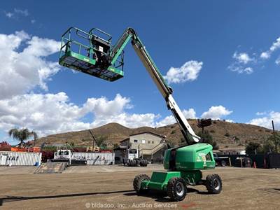 2018 JLG 460SJ 46' 4WD Telescopic Boom Lift Man Aerial Platform bidadoo -Repair