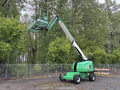 2016 JLG 460SJ 46' 4WD Telescopic Boom Lift Man Aerial Platform D/F bidadoo