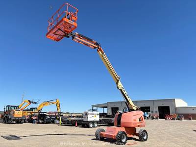 2018 JLG 460SJ 46' 4WD Diesel Telescopic Boom Lift Man Aerial Platform bidadoo