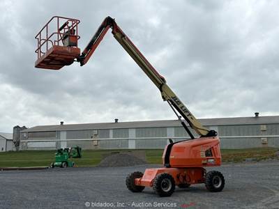 2015 JLG 460SJ 46' 4WD PSI Dual Fuel Telescopic Boom Lift Man Aerial bidadoo