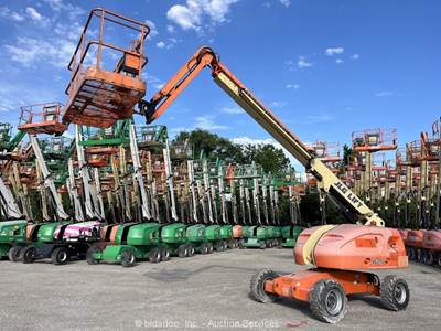 2011 JLG 460SJ 48' 4WD Diesel Telescopic Boom Lift Man Aerial Platform bidadoo