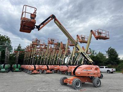 2013 JLG 460SJ 46' 4WD Diesel Telescopic Boom Lift Man Aerial Platform bidadoo