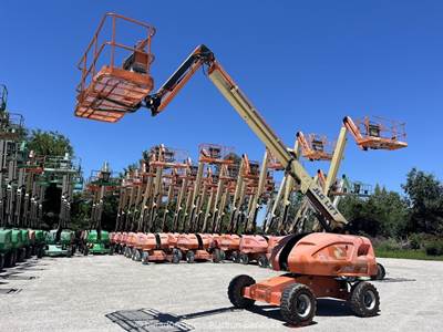 2013 JLG 460SJ 46' 4WD Diesel Telescopic Boom Lift Man Aerial Platform bidadoo