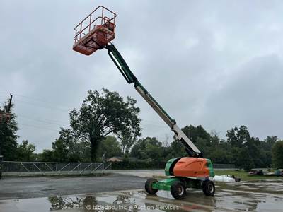 2014 JLG 460SJ 46' 4WD D/F Telescopic Boom Lift Manlift Aerial Platform bidadoo