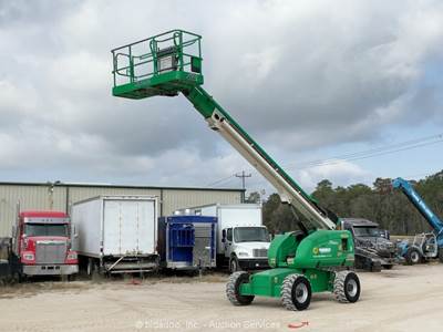 2006 JLG 600S 60' 4WD Diesel Telescopic Boom Lift Man Aerial RECON bidadoo
