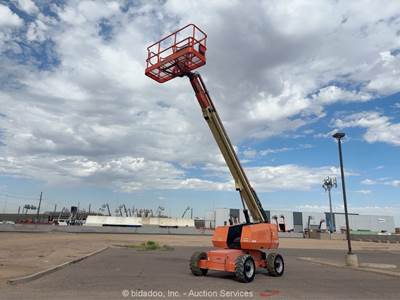 2014 JLG 600S 60' 4WD Diesel Telescopic Boom Lift Man Aerial Platform bidadoo
