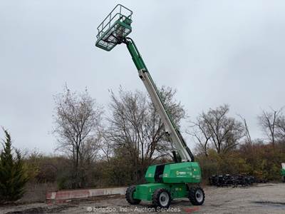 2016 JLG 600S 60’ 4WD Telescopic Boom Lift Man Aerial Platform Generator bidadoo