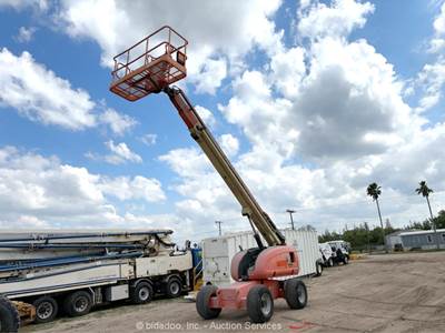 2005 JLG 600S 60' Diesel Telescopic Boom Lift Man Aerial SkyPower RECON bidadoo