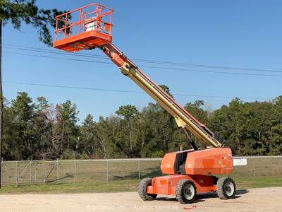 2015 JLG 600S 60' 4WD Diesel Telescopic Boom Lift Man Aerial Platform bidadoo