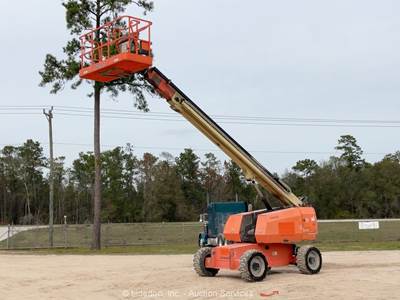 2015 JLG 600S 60' 4WD Diesel Telescopic Boom Lift Man Aerial Platform bidadoo