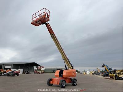 2015 JLG 600S 60' 4WD Diesel Telescopic Boom Lift Man Aerial Platform bidadoo