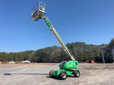 2005 JLG 600S 60' 4WD Diesel Telescopic Boom Lift Man Aerial SkyPower bidadoo