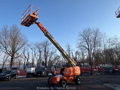 2013 JLG 600S 60' 4WD Diesel Telescopic Boom Lift Man Aerial SkyPower bidadoo