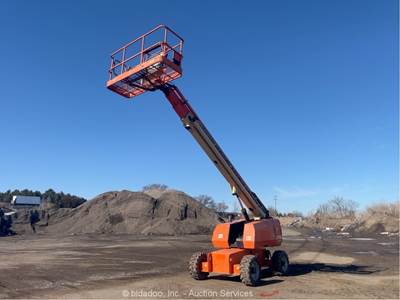 2016 JLG 600S 60’ 4WD Diesel Telescopic Boom Lift Man Aerial Platform bidadoo