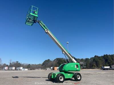 2008 JLG 600S 60' 4WD Diesel Telescopic Boom Lift Aerial Platform Recon bidadoo