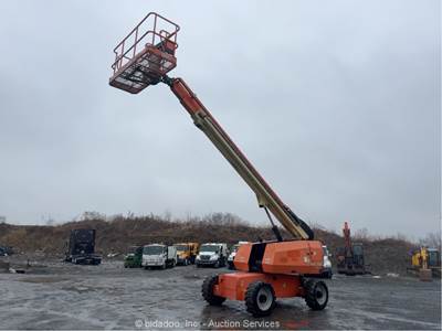 2013 JLG 600S 60’ 4WD Diesel Telescopic Boom Lift Man Aerial Platform bidadoo