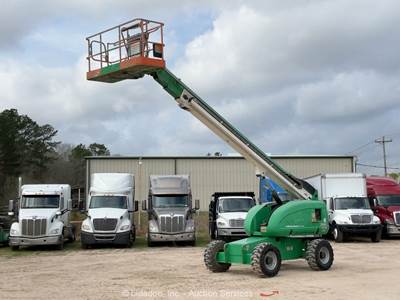 2007 JLG 600S 60' 4WD Diesel Telescopic Boom Lift RECON Aerial Platform bidadoo