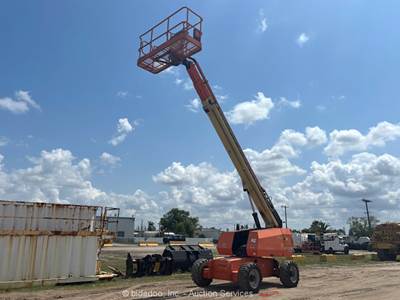 2014 JLG 600S 60' 4WD Diesel Telescopic Boom Lift Man Aerial Platform bidadoo