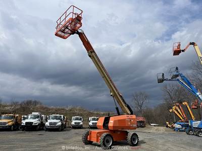 2016 JLG 600S 60' 4WD Diesel Telescopic Boom Lift Man Aerial Platform bidadoo