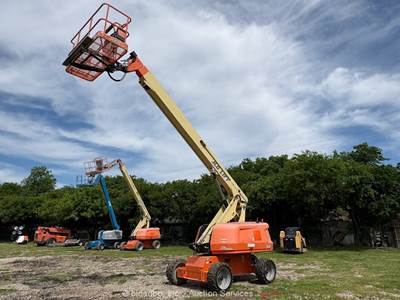 2018 JLG 600S 60' 4WD Diesel Telescopic Boom Lift Man Aerial Platform bidadoo