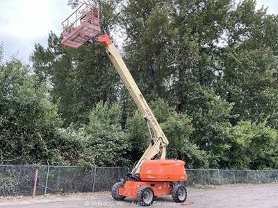 2018 JLG 600S 60' 4WD Diesel Telescopic Boom Lift Man Aerial Platform bidadoo