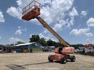 2016 JLG 600S 60' 4WD Diesel Telescopic Boom Lift Man Aerial Platform bidadoo