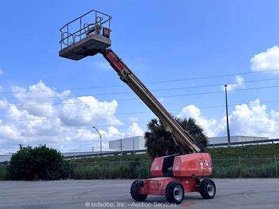 2016 JLG 600S 60' 4WD Diesel Telescopic Boom Lift Man Aerial Platform bidadoo