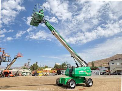 2017 JLG 600S 60' 4WD Telescopic Boom Lift Man Aerial Platform SkyPower bidadoo