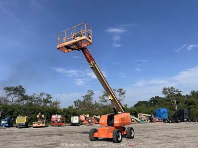 2017 JLG 600S 60' 4WD Diesel Telescopic Boom Lift Man Aerial Platform bidadoo