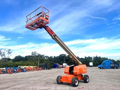 2017 JLG 600S 60' 4WD Diesel Telescopic Boom Lift Man Aerial Platform bidadoo