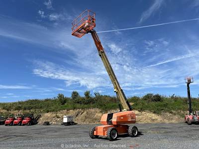 2016 JLG 600S 60' 4WD Telescopic Boom Lift Man Aerial Platform SkyPower bidadoo