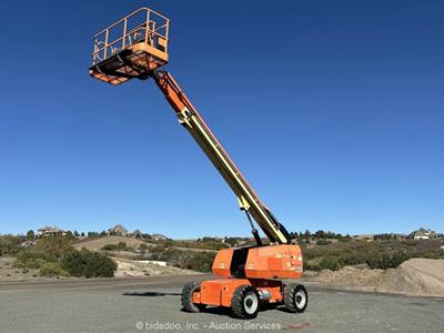 2017 JLG 600S 60' 4WD Dual Fuel Telescopic Boom Lift Man Aerial Platform bidadoo