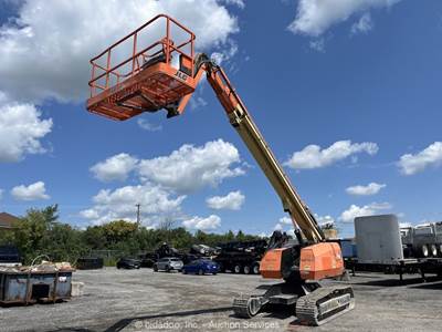 2016 JLG 660 SJC 66’ Diesel Crawler Telescopic Boom Lift Man Aerial Jib bidadoo