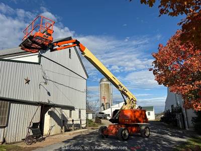2019 JLG 660SJ 4WD Diesel Telescopic Boom Lift Man Aerial SkyPower bidadoo